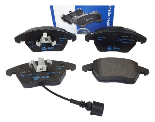 8DB 355 - Колодки передні BEETLE Caddy GOLF 6 PASSAT B7 TOURAN