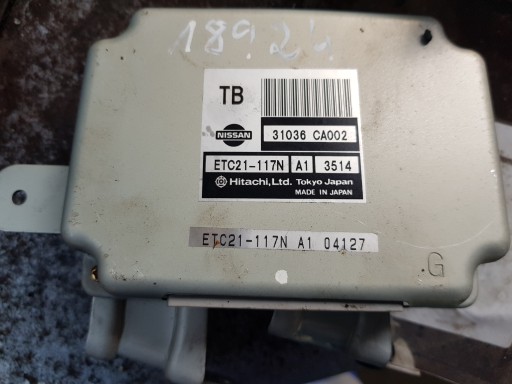 NISSAN MURANO Z50 CENTRALINA CAMBIO INGRANAGGI ETC21-117N A1 3514 31036CA002
