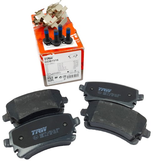 GDB1516 - TRW гальмівні колодки задні VW TRANSPORTER V T5 03-15