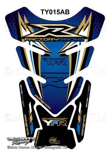 TANKPAD MOTOGRAFIX Yamaha YZF R1 / R6