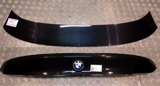 BMW G32 накладка задний спойлер черный сапфир