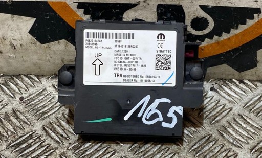 68291647AK - Модуль контролера безключового ключа dodge ram 1500 2019-