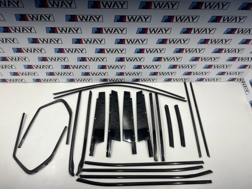 BMW X3 F25 mouldings exterior SHADOWLINE black POLYSK m-packet KOMPLET