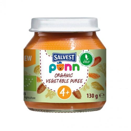 Вечеря Salvest Овочеве пюре з 4 місяців 130 г овочів