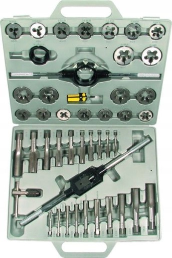 ІНСТРУМЕНТ ДЛЯ РІЗЬБОРІЗАННЯ M6 - M24 вольфрам 45 шт.