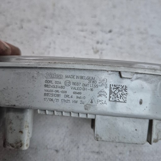 OPEL ZAFIRA LIFE 19-23 LED fog light right