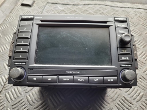 RADIO Navigation P05091508AF JEEP COMMANDER GRAND CHEROKEE WK
