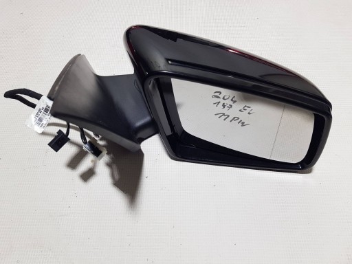 mirror right Mercedes C W204 197 C197 11 pin EU EUROPA 2048106693