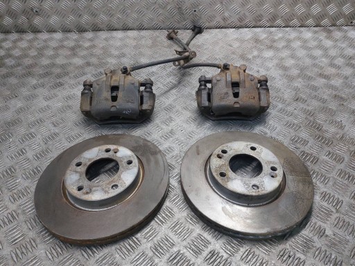 discs brake front + calipers HYUNDAI I30 and 1.6 16V