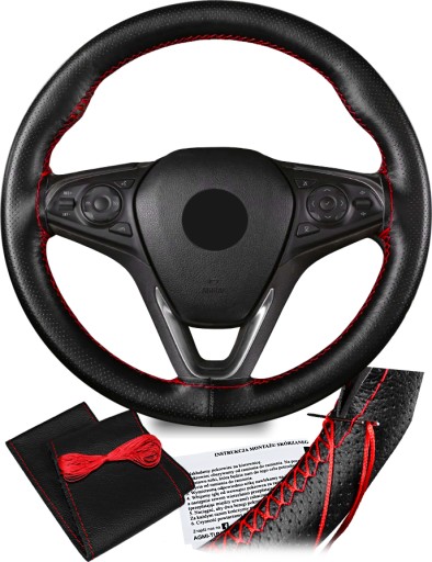 КОЖАНЫЙ ЧЕХОЛ НА РУЛЬ VOLVO MAN DAF SCA