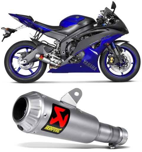 S-Y6SO10-AHBT - Глушник вихлопної труби Akrapovic YAMAHA YZF-R6 2006-2022