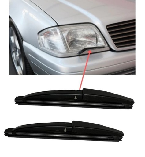 A1298200145 - Щетки Стеклоочистителя Фар Mercedes R129