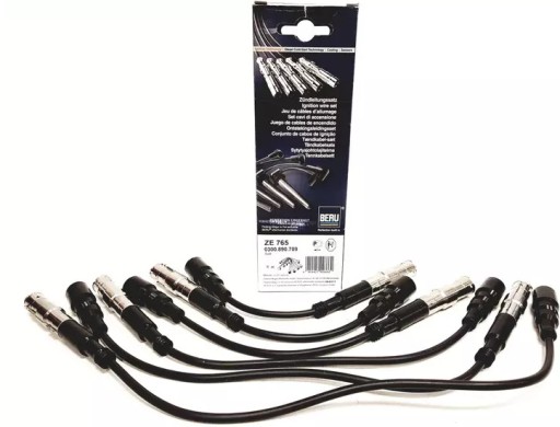 ZE765 - Beru кабелі запалювання audi 80 b4 2.6 2.8 v6