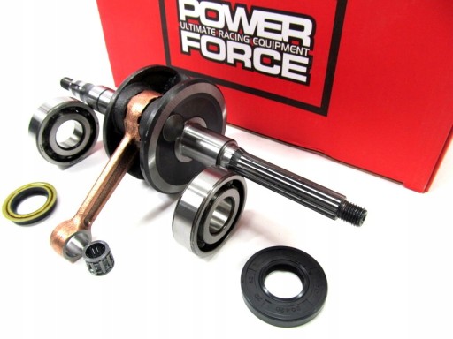 WAT000133-B - Вал + підшипники Minarelli Aprilia SR 50 Rally Sonic