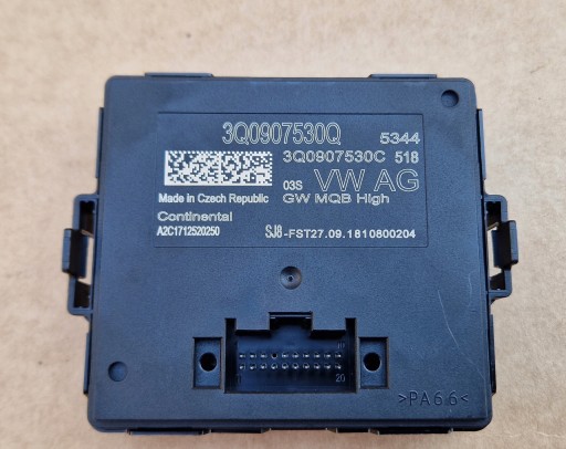 module control unit GATEWAY 3Q0907530Q VW SKODA new