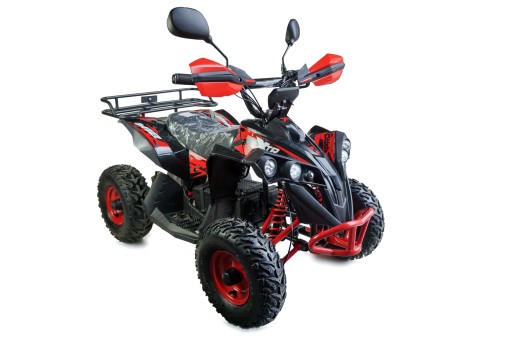 Quad Bs Mini Electric Quad 1200w 48v чорний, червоний, синій