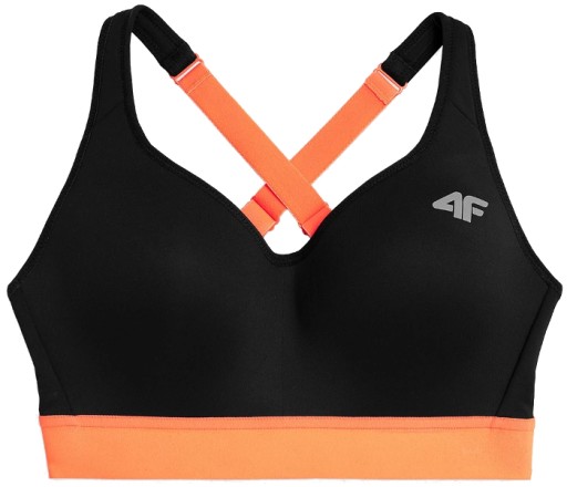 Спортивний бюстгальтер 4F S, чорний