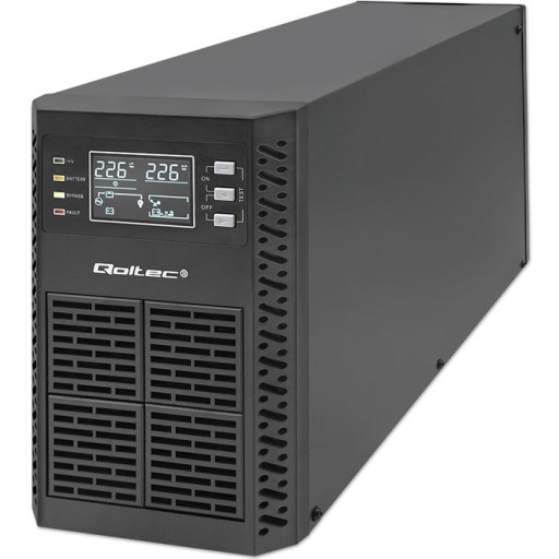 Источник бесперебойного питания qoltec 2kva 2000w