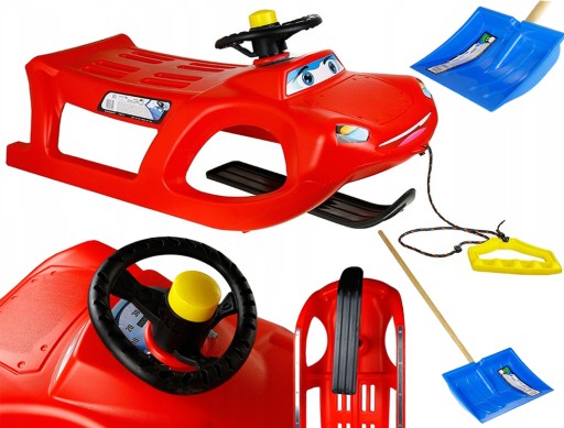 Пластикові традиційні санки Rolmarket Zigi Control