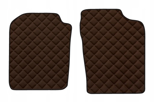 Килимки спереду шкіра DAIHATSU CUORE II 07-товсті