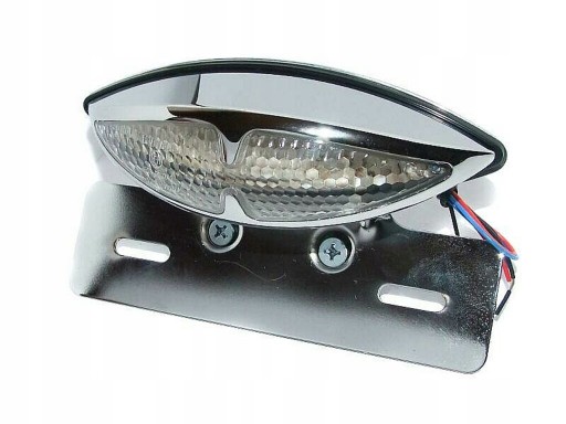 LA-013 - ЗАДНИЙ ФОНАРЬ ЗАДНИЙ УНИВЕРСАЛЬНЫЙ СВЕТОДИОДНЫЙ ХРОМ ОМОЛОГАЦИЯ