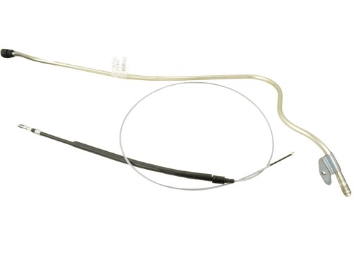 476920 104050 - Напрямна + трос ручного гальма ліва C5 01-08