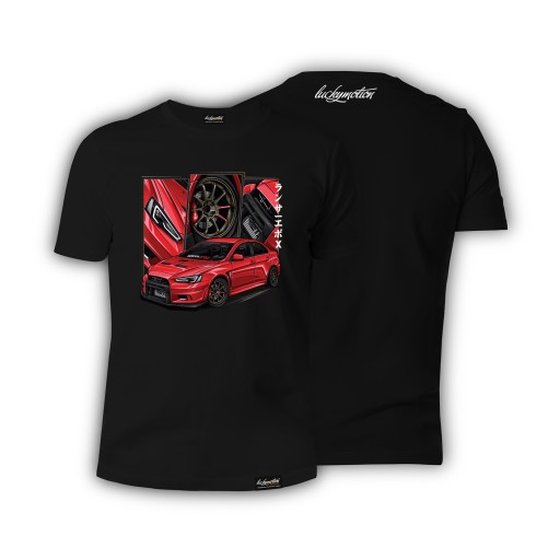 XXL - tričko s Mitsubishi Lancer Evolution X - prémiové darčekové tričko