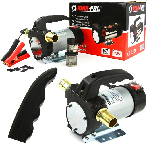 ТОПЛИВНЫЙ НАСОС 12В НА НЕФТИ 50Л НЕФТИ МИНИ CPN НАСОС