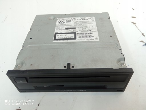 VW card reader SD CD 5G0035820A