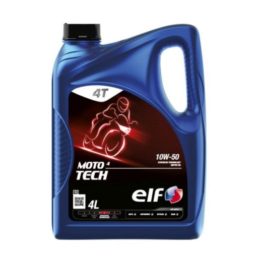 Масло 4T ELF Moto 4 Tech 10w50 4L полусинтетическое