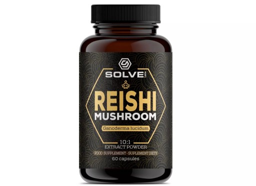 Reishi (Ganoderma lucidum) 10:1 60x500mg SOLVE LAB