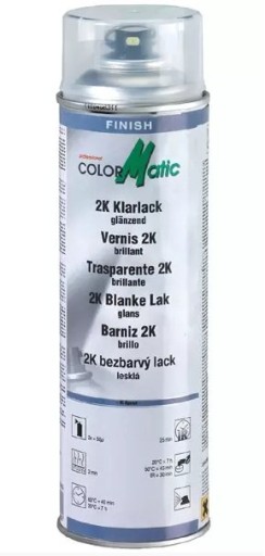 187216 / MTP MOTIP COLOR MATIC ЛАК 2K БЕСЦВЕТНЫЙ 1