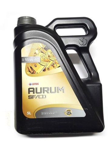 МАСЛО LOTUS 15W - 40 AURUM SF / CD 5L CITY