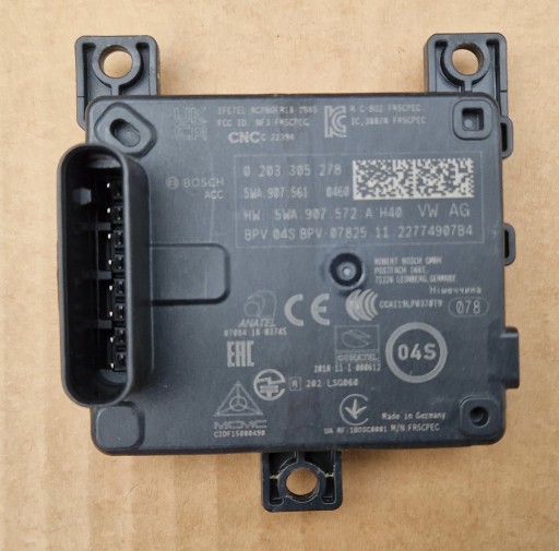 Радар distronic vw skoda seat 5wa907561 новий оригінал