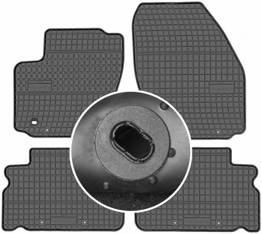 Ford S-Max 2006-2010 резиновые коврики