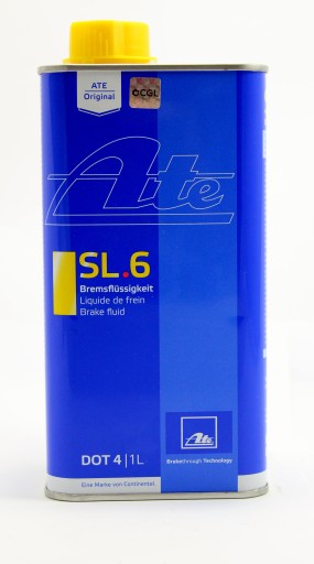 ATE DOT4 SL6 ЖИДКОСТЬ ТОРМОЗНОЙ ОРИГИНАЛ SL 6 ESP 1L изображение 1