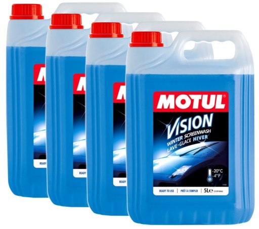 MOTUL VISION 4 * 5L ЗИМНЯЯ ОМЫВАЮЩАЯ ЖИДКОСТЬ-20C