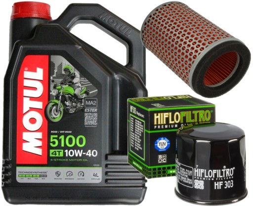 МАСЛО MOTUL 5100 ФИЛЬТРЫ HONDA CB500 94-02