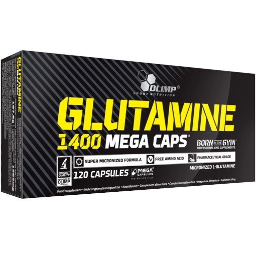 OLIMP GLUTAMINA 1400MG 120 MEGA KAPS REGENERACJA