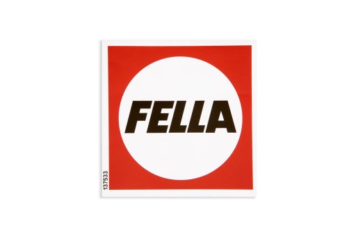 Fel137533 наклейка з логотипом Fella