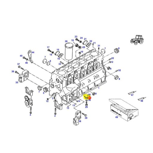 F824200210070 - СМАЗОЧНАЯ ТРУБКА FENDT OIL SPLASH NOZZLE MAN