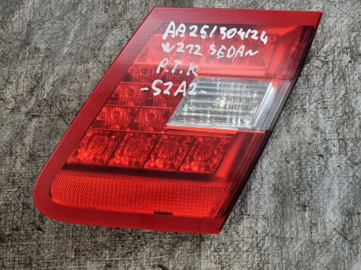 light right rear part to the bonnet OE A2129060458 MERCEDES E KLASA W212 sedan 13r