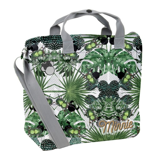 Пасо сумка через плече DISL-200 Minnie Mouse зелено-чорно-біла