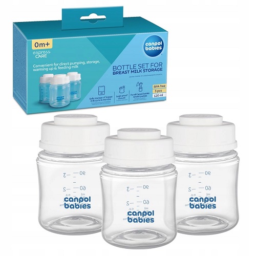 Контейнер для молока Canpol babies 120 мл 3 шт.