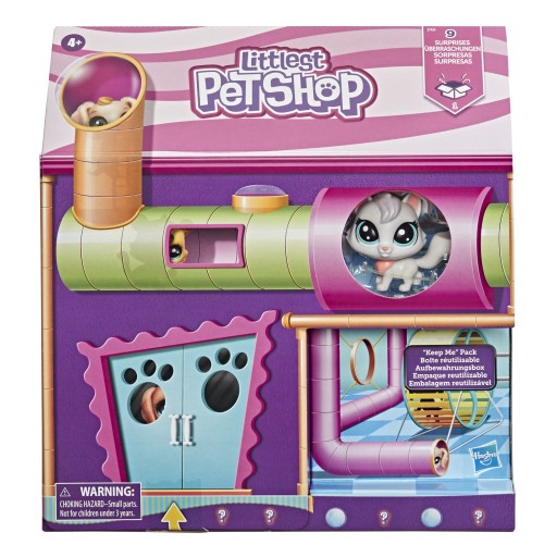 LITTLEST PET SHOP SET DOMČEK NA HRANIE 6x FIGÚRKY