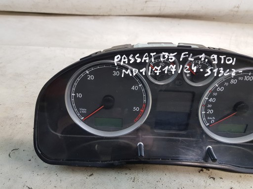 dials VW PASSAT B5 LIFT 1.9TDI 3B0920829A