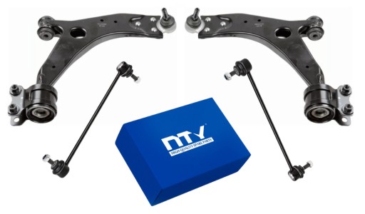 ZWD-FR-013, ZWD-FR-013 - 2 передних разъема на поперечных рычагах ford focus ii mk2 c-max 18 мм, комплект