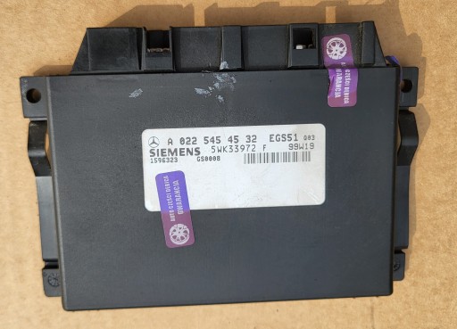 A0225454532 022 - Модуль контролера акпп mercedes s w220 3.2 benz v6 oe