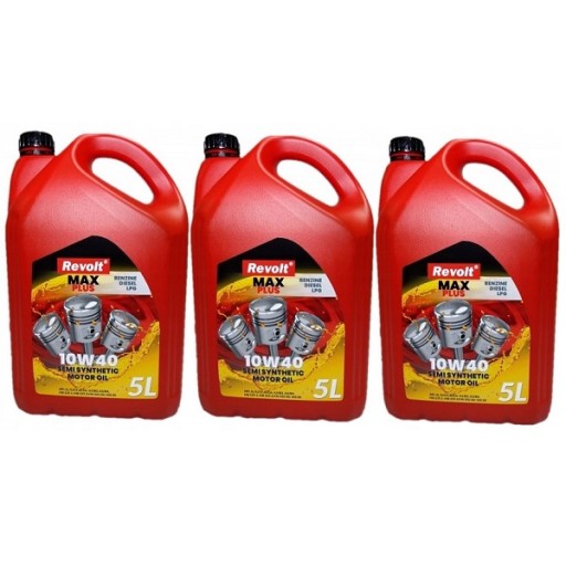 Моторна олива REVOLT MAX PLUS 10W40 15л