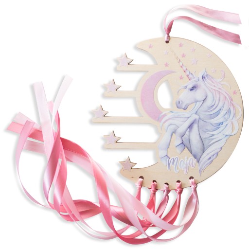 Вішалки натуральні, відтінки фіолетового, відтінки рожевого, різнокольорові Leurart 1 шт.